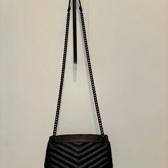 Rebecca Minkoff Small Black Edie Crossbody - Picture 4 of 5